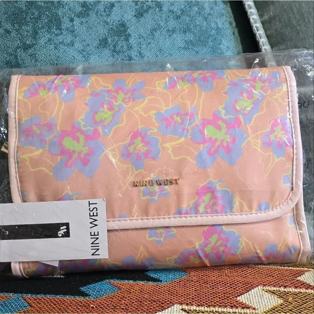 Nine West Floral Toiletry Bag